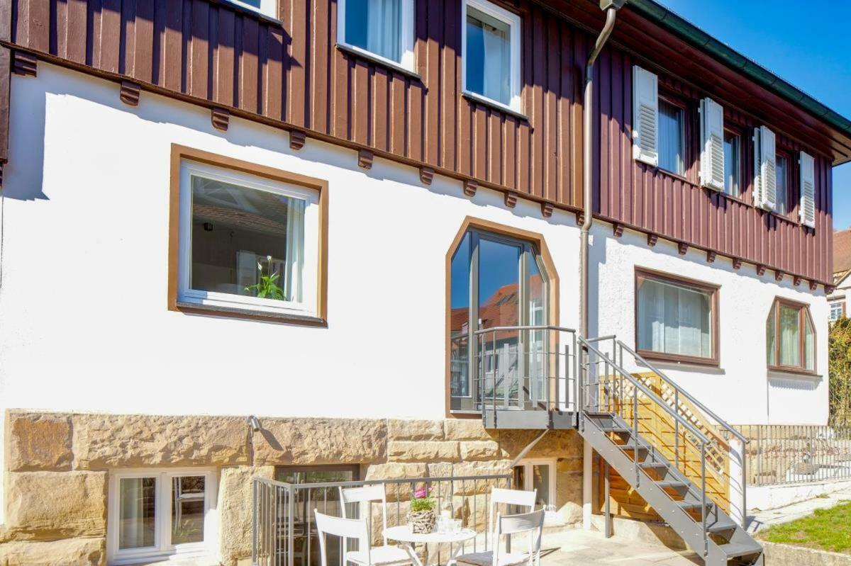Tiny Ferienwohnung Am Stadtpark Schwaebisch Hall Ngoại thất bức ảnh
